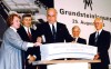 Grundsteinlegung des neuen Messegeländes (1993), Foto von Leipziger Messe GmbH 