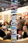 Ausstellerstand auf der Leipziger Buchmesse 